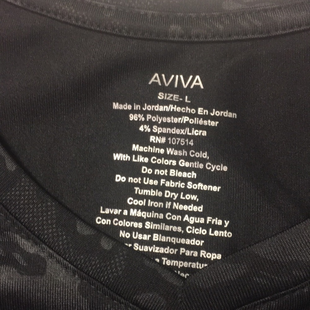 2/$15 AVIVA Dry-Fit Athletic Shirt - Picture 5 of 8